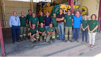 Visita del director gerente de la Agencia a centros y equipamientos en Jaén